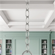 Beaumont Lane Contemporary Brushed Nickel 3' Standard Decorative Chain