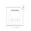 Beaumont Lane Contemporary 6 Light Brushed Nickel Bath Light