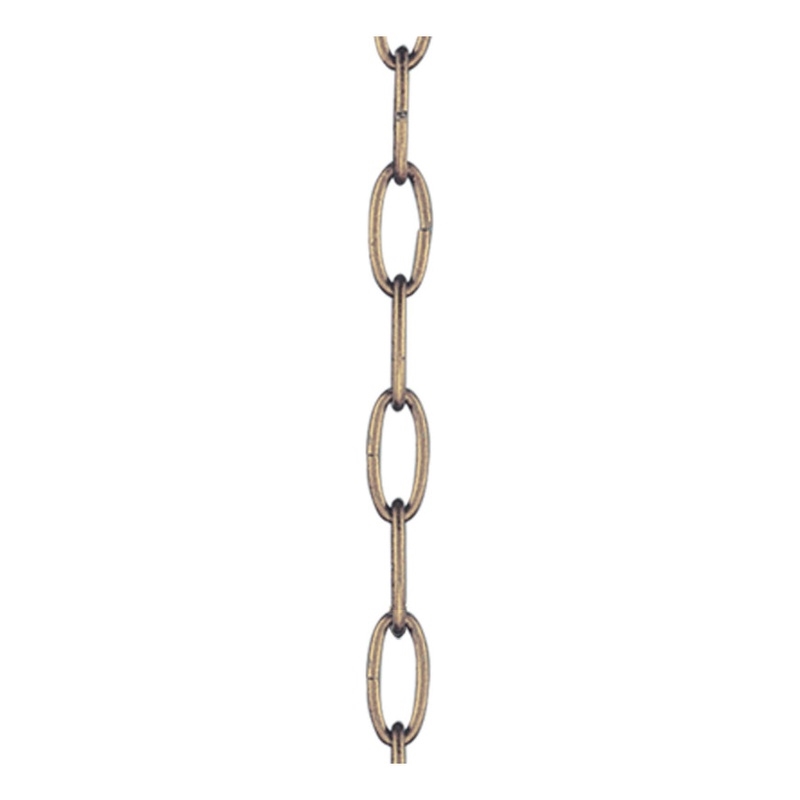 Beaumont Lane Contemporary Vintage Gold Leaf 3' Standard Decorative Chain