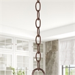 Beaumont Lane Contemporary Bronze 3' Standard Decorative Chain