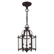 Beaumont Lane Contemporary 3 Light Bronze Chain Hang/Ceiling Mount