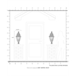 Beaumont Lane Contemporary 3 Light Bronze Outdoor Post Top Lantern