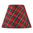 Beaumont Lane Polyester Red Lamp Shade Rectangular Decorative 5