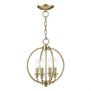 Beaumont Lane Contemporary Convertible Chain Hang/Ceiling Mount