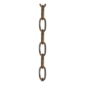 Beaumont Lane Contemporary Venetian Golden Bronze 3' Standard Decorative Chain
