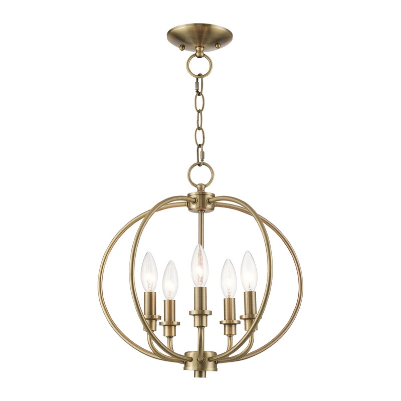 Beaumont Lane Contemporary Convertible Chain Hang/Ceiling Mount