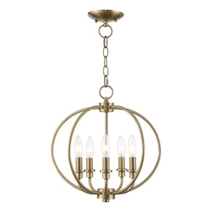 Beaumont Lane Contemporary Convertible Chain Hang/Ceiling Mount