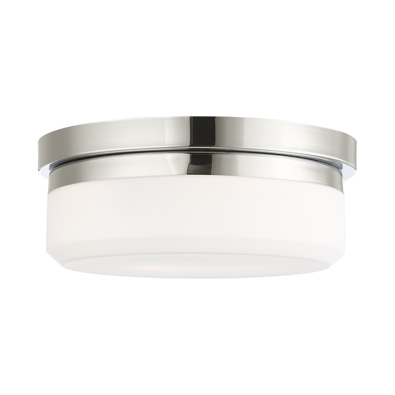 Beaumont Lane Contemporary 2 Light Polished Chrome Ceiling Mount or Wall Mount