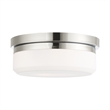 Beaumont Lane Contemporary 2 Light Polished Chrome Ceiling Mount or Wall Mount