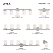 Beaumont Lane Contemporary 6 Light Polished Chrome Bath Light
