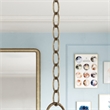Beaumont Lane Contemporary Antique Silver Leaf 3' Standard Decorative Chain