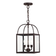 Beaumont Lane Contemporary 3 Light Bronze Chain Hang/Ceiling Mount