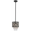 Beaumont Lane Contemporary Steel Mini Pendant Light in Bronze