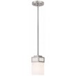 Beaumont Lane Contemporary Mini Pendant Light in Brushed Nickel