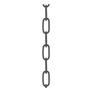 Beaumont Lane Contemporary Charcoal 3' Standard Decorative Chain