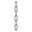 Beaumont Lane Contemporary Charcoal 3' Standard Decorative Chain