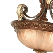 Beaumont Lane Contemporary 3 Light Bronze Chain Hang/Ceiling Mount