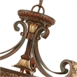 Beaumont Lane Contemporary 3 Light Bronze Chain Hang/Ceiling Mount