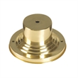 Beaumont Lane Contemporary Polished Brass Outdoor Pier Mount Adapter