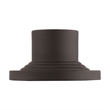 Beaumont Lane Contemporary Bronze Outdoor Pier Mount Adapter