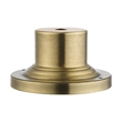 Beaumont Lane Contemporary Antique Brass Outdoor Pier Mount Adapter
