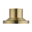 Beaumont Lane Contemporary Antique Brass Outdoor Pier Mount Adapter