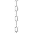 Beaumont Lane Contemporary Polished Chrome 3' Standard Decorative Chain