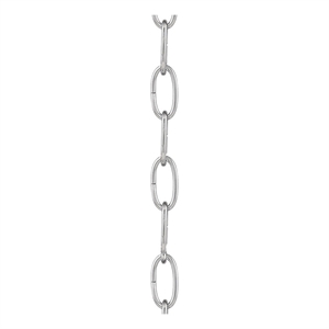 Beaumont Lane Contemporary Polished Chrome 3' Standard Decorative Chain