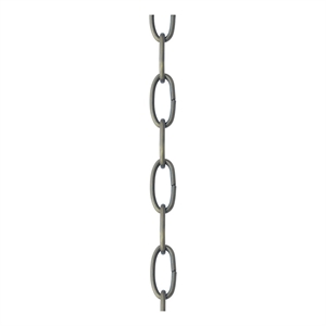 Beaumont Lane Contemporary Vintage Pewter 3' Standard Decorative Chain