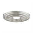 Beaumont Lane Contemporary Steel Brushed Nickel Ceiling Medallion
