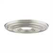 Beaumont Lane Contemporary Steel Brushed Nickel Ceiling Medallion