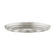 Beaumont Lane Contemporary Steel Brushed Nickel Ceiling Medallion