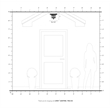 Beaumont Lane Contemporary Brass 2 Light White Ceiling Mount