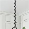 Beaumont Lane Contemporary Black 3' Standard Decorative Chain