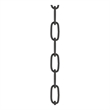 Beaumont Lane Contemporary Black 3' Standard Decorative Chain