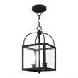 Beaumont Lane Contemporary 2 Light Black Chain Hang/Ceiling Mount