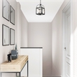 Beaumont Lane Contemporary 2 Light Black Chain Hang/Ceiling Mount