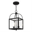 Beaumont Lane Contemporary 2 Light Black Chain Hang/Ceiling Mount