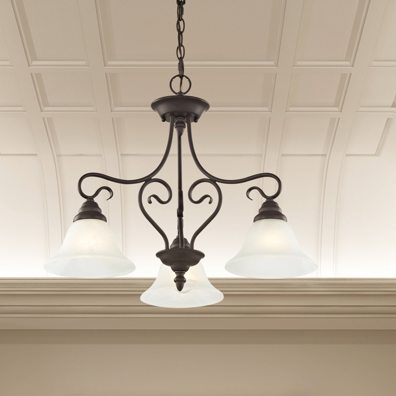Beaumont Lane Contemporary 3 Light Bronze Dinette/ Ceiling Mount