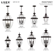 Beaumont Lane Contemporary 3 Light Bronze Outdoor Post Top Lantern