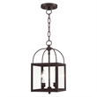 Beaumont Lane Contemporary 2 Light Bronze Chain Hang/Ceiling Mount
