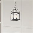 Beaumont Lane Contemporary 2 Light Bronze Chain Hang/Ceiling Mount
