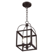 Beaumont Lane Contemporary 2 Light Bronze Chain Hang/Ceiling Mount