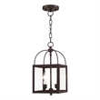 Beaumont Lane Contemporary 2 Light Bronze Chain Hang/Ceiling Mount