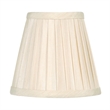 Beaumont Lane Contemporary Steel Four Light White Lamp Shade