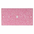 Beaumont Lane Wood Transitional Pink Bone Inlay Accent Chest