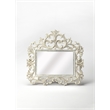 Beaumont Lane Modern Traditional Wall Mirror In White Finish
