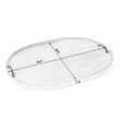 Beaumont Lane Modern Transitional Solid Wood Serving Tray in Green