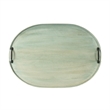 Beaumont Lane Modern Transitional Solid Wood Serving Tray in Green