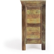 Beaumont Lane Modern Wood Coastal Rustic Accent Chest in Multi-Color